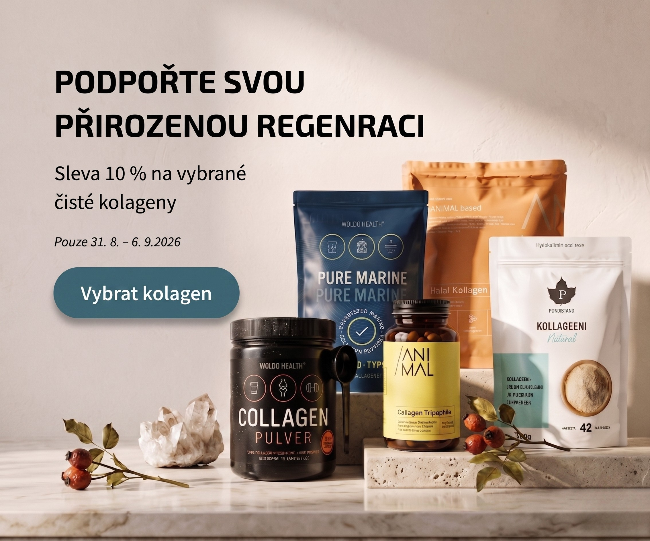 Kolageny: sleva 10%
